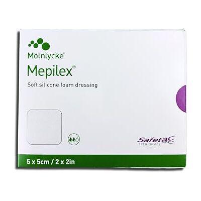 Mepilex 5x5 cm Schaumverband, 5 St Mepilex 5x5 cm Schaumverband, 5 St