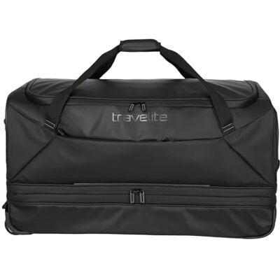 travelite BASICS wheeled duffle, exp 78 cm, black Santé et soins personnels travelite BASICS wheeled duffle, exp 78 cm, black Santé et soins personnels