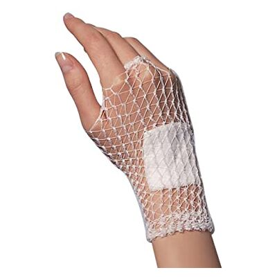 Surgifix Filet tubulaire élastique poly, calibre 2, pour fixation de comprimés, gaze et pansements de poignet et main, longueur en tension 25 m, couleur blanche, fabriqué en Italie, 1 pièce Surgifix Filet tubulaire élastique poly, calibre 2, pour fixation de comprimés, gaze et pansements de poignet et main, longueur en tension 25 m, couleur blanche, fabriqué en Italie, 1 pièce