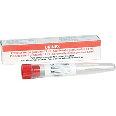 GIMA 25990 Tube à urine, 12 ml, boîte individuelle, lot de 100 GIMA 25990 Tube à urine, 12 ml, boîte individuelle, lot de 100