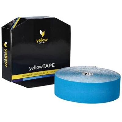 Zarys jauneTAPE Kinesiotape 5cm x 32m bleu Vendu à l’unité Zarys jauneTAPE Kinesiotape 5cm x 32m bleu Vendu à l’unité