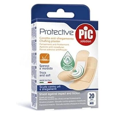 Pic Solution Patch antibactérien Protect Mix 20P Pic Solution Patch antibactérien Protect Mix 20P