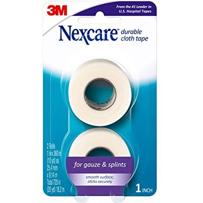 Nexcare Ruban de premiers secours durable en tissu 2/PKG-20YDS Nexcare Ruban de premiers secours durable en tissu 2/PKG-20YDS