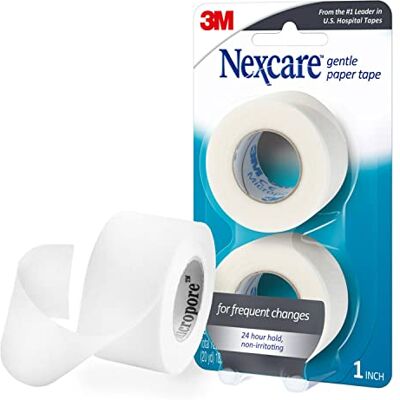 Nexcare First Aid 3M Gentle Paper Tape 2 roll by Nexcare First Aid 3M Gentle Paper Tape 2 roll by