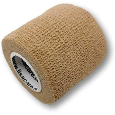 LisaCare Pansements en gros paquet – 12 rouleaux de 5 cm de large – Produit médical LisaCare Pansements en gros paquet – 12 rouleaux de 5 cm de large – Produit médical