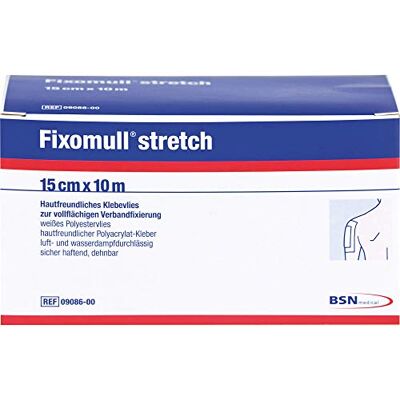 BSN Medical Fixomull Stretch Non-tissé adhésif 10 m x 15 cm BSN Medical Fixomull Stretch Non-tissé adhésif 10 m x 15 cm