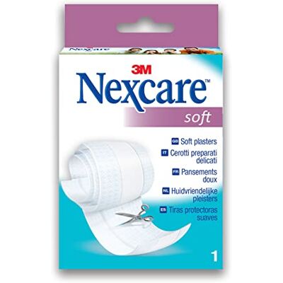 Nexcare Soft Bande à Découper 8cm x1m Nexcare Soft Bande à Découper 8cm x1m