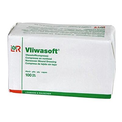 Lohmann & Rauscher Compresses non tissées Vliwasoft® Dimension 5 x 5 cm 94201- Certifié France Medical Industrie Lohmann & Rauscher Compresses non tissées Vliwasoft® Dimension 5 x 5 cm 94201- Certifié France Medical Industrie