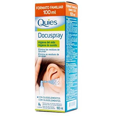 Quies Docuspray Hygiène Otique 100 ml 100 ml Quies Docuspray Hygiène Otique 100 ml 100 ml