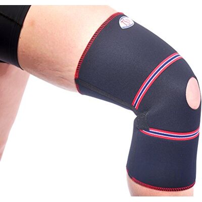 TSM 3509 Bandage de sport Pro avec découpe rotule Taille S TSM 3509 Bandage de sport Pro avec découpe rotule Taille S