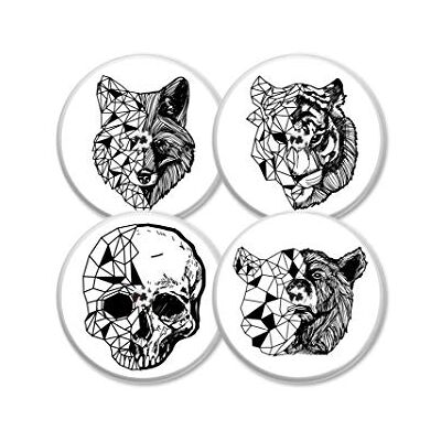 MySweetStitch autocollants capteur Freestyle Libre 1 & 2 Set d'autocollants (4 pièces) avec TROU D'AÉRATION Tattoo Edition Made in Germany MySweetStitch autocollants capteur Freestyle Libre 1 & 2 Set d'autocollants (4 pièces) avec TROU D'AÉRATION Tattoo Edition Made in Germany