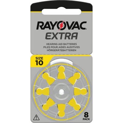 XX-Treme RAYOVAC Extra Lot de 80 piles pour appareils auditifs type 10 PR70 Code couleur jaune 1,45 V 80 piles (10 x 8 piles) XX-Treme RAYOVAC Extra Lot de 80 piles pour appareils auditifs type 10 PR70 Code couleur jaune 1,45 V 80 piles (10 x 8 piles)