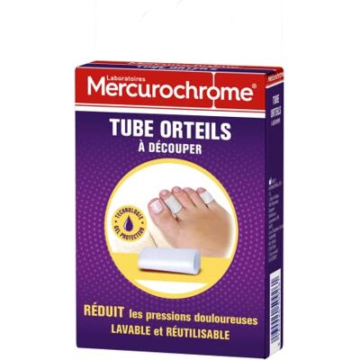 Mercurochrome Tube Orteils 1 Unité à Découper Réduit Les Pressions Douloureuses : Cors, Ampoules, Callosités Mercurochrome Tube Orteils 1 Unité à Découper Réduit Les Pressions Douloureuses : Cors, Ampoules, Callosités