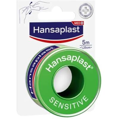 Elastoplast Hansaplast Sensitive Fixierpflaster 5 m x 1,25 cm, 1 pc Pansement Elastoplast Hansaplast Sensitive Fixierpflaster 5 m x 1,25 cm, 1 pc Pansement