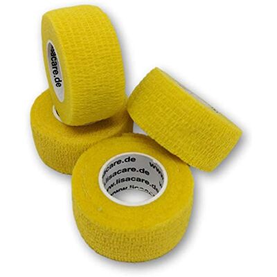 LisaCare Lisa Care doigt la saleté la graisse et se Retire –-élastique étanche Plâtre – Sélection des couleurs – 4 rouleaux 2.5 cm X 4.5 m LisaCare Lisa Care doigt la saleté la graisse et se Retire –-élastique étanche Plâtre – Sélection des couleurs – 4 rouleaux 2.5 cm X 4.5 m