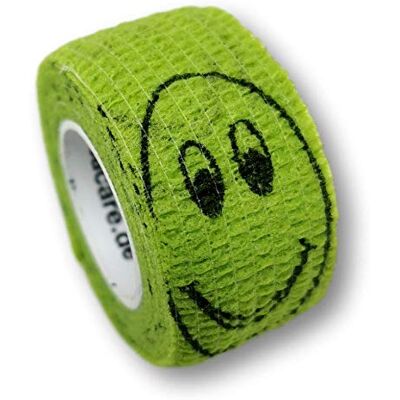 LisaCare bandage de gypse, craie pour plaies, craie pour enfants, craie en rouleau, élastique et sans colle, largeur 2,5 cm (lot de 2, vert smile) LisaCare bandage de gypse, craie pour plaies, craie pour enfants, craie en rouleau, élastique et sans colle, largeur 2,5 cm (lot de 2, vert smile)