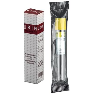 GIMA Tube d'urine stérile et tube à essai sous vide 10 ml, lot de 100, 25975 GIMA Tube d'urine stérile et tube à essai sous vide 10 ml, lot de 100, 25975
