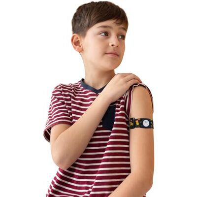 Kaio-Dia Brassard Enfant Ajustable pour Freestyle Libre 3 – Dia-Style Kiddy – Bande Élastique Douce et Colorée – Protection Sécurisée du Capteur – Taille XS 18-25 cm (Roar) Kaio-Dia Brassard Enfant Ajustable pour Freestyle Libre 3 – Dia-Style Kiddy – Bande Élastique Douce et Colorée – Protection Sécurisée du Capteur – Taille XS 18-25 cm (Roar)