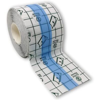 LisaCare Pansement de douche imperméable transparent Ruban adhésif 5cmx10m Feuille de douche pour pansements de tatouage (5cm) LisaCare Pansement de douche imperméable transparent Ruban adhésif 5cmx10m Feuille de douche pour pansements de tatouage (5cm)