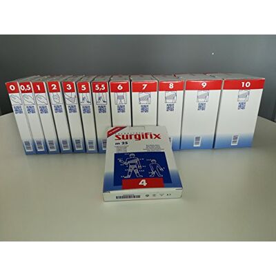 GIMA Surgifix Filet Tubulaire Élastique Poly, Taille 4, pour Fixation de Compresses, Gaze et Pansements du Pied, Talon, Cheville, Longueur de Tension 25 m, Couleur Blanche, Fabriqué en Italie, 1 pièce GIMA Surgifix Filet Tubulaire Élastique Poly, Taille 4, pour Fixation de Compresses, Gaze et Pansements du Pied, Talon, Cheville, Longueur de Tension 25 m, Couleur Blanche, Fabriqué en Italie, 1 pièce
