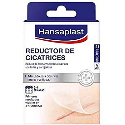 Elastoplast Hansaplast Pansement transparent réducteur de cicatrice, aide à rendre les cicatrices plus plates, douces et légères, pansements adhésifs, 1 x 21 pièces (3,8 cm x 6,8 cm) Elastoplast Hansaplast Pansement transparent réducteur de cicatrice, aide à rendre les cicatrices plus plates, douces et légères, pansements adhésifs, 1 x 21 pièces (3,8 cm x 6,8 cm)