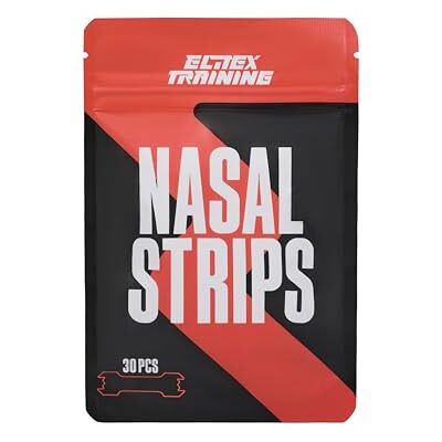 ELITEX TRAINING Lot de 30 bandes nasales avec eucalyptus pour améliorer la respiration et les performances sportives Fixation sûre, douce et flexible pour la course, le fitness et les entraînements ELITEX TRAINING Lot de 30 bandes nasales avec eucalyptus pour améliorer la respiration et les performances sportives Fixation sûre, douce et flexible pour la course, le fitness et les entraînements