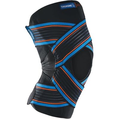 Thuasne Sport Genouillère Strapping Ouverte Genou Instable ou Douloureux Limitation de Déperdition de Chaleur* Indice de Maintien 3/3 Dispositif Médical CE Taille XL Thuasne Sport Genouillère Strapping Ouverte Genou Instable ou Douloureux Limitation de Déperdition de Chaleur* Indice de Maintien 3/3 Dispositif Médical CE Taille XL
