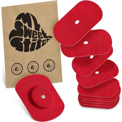 MySweetStitch Lot de 10 pansements de fixation ovales pour FreeStyle Libre 2/Select MySweetStitch Lot de 10 pansements de fixation ovales pour FreeStyle Libre 2/Select