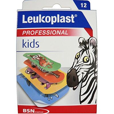 BSN Medical Leukoplast Kids 12 Pansements Prédécoupes Zoo BSN Medical Leukoplast Kids 12 Pansements Prédécoupes Zoo