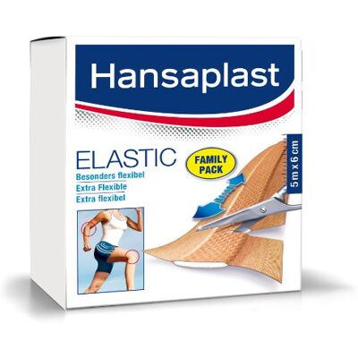 Elastoplast Hansaplast Elastic Family pack extra flexible Pansements en rouleau Pansements pour plaies Soin des plaies Pansement hydrofuge 5 m x 6 cm Elastoplast Hansaplast Elastic Family pack extra flexible Pansements en rouleau Pansements pour plaies Soin des plaies Pansement hydrofuge 5 m x 6 cm
