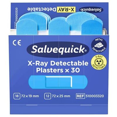 Cederroth Pansement Salvequick X-Ray Detectable, recharge Cederroth Pansement Salvequick X-Ray Detectable, recharge