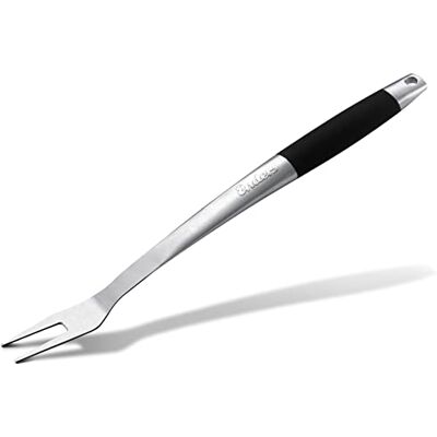 Enders ® Fourchette à barbecue de qualité supérieure en acier inoxydable 8789 avec revêtement Soft Touch Accessoire de barbecue à gaz Noir Enders ® Fourchette à barbecue de qualité supérieure en acier inoxydable 8789 avec revêtement Soft Touch Accessoire de barbecue à gaz Noir