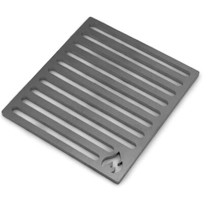Grillrost.com Das Original Grille de four, 19 x 23 cm, en acier massif, plus durable que les grilles en fonte, pour poêles et cheminées Grillrost.com Das Original Grille de four, 19 x 23 cm, en acier massif, plus durable que les grilles en fonte, pour poêles et cheminées