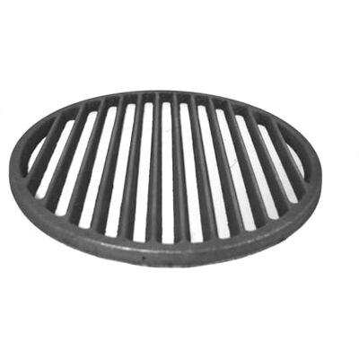 SEZAM Grille de four ronde en fonte, Diamètre 310 mm, Convient pour poêle à cheminée, grille de table, cheminée, Accessoires SEZAM Grille de four ronde en fonte, Diamètre 310 mm, Convient pour poêle à cheminée, grille de table, cheminée, Accessoires
