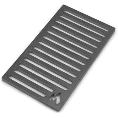 Grillrost.com Das Original Grille de four, 15 x 26,5 cm, en acier massif, plus durable que les grilles en fonte, pour poêles et cheminées Grillrost.com Das Original Grille de four, 15 x 26,5 cm, en acier massif, plus durable que les grilles en fonte, pour poêles et cheminées