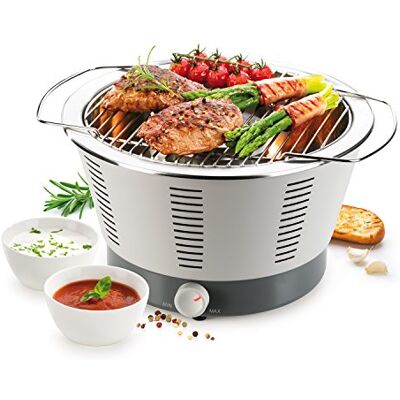Tescoma Party Time Barbecue de Table Acier Inoxydable Gris 41,5 x 36,5 x 22,5 cm Tescoma Party Time Barbecue de Table Acier Inoxydable Gris 41,5 x 36,5 x 22,5 cm