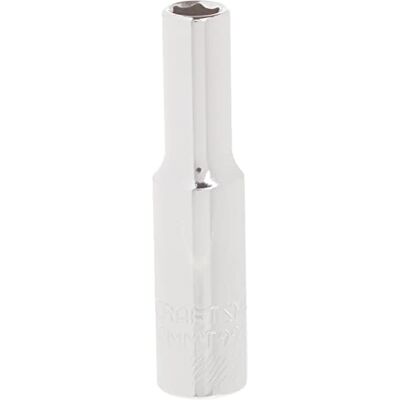 Craftsman Douille profonde, métrique, entraînement 1/4", 5,5 mm, 6 points (CMMT99104) Craftsman Douille profonde, métrique, entraînement 1/4", 5,5 mm, 6 points (CMMT99104)