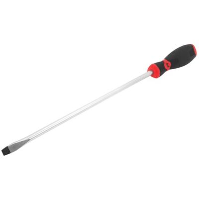 PERFORMANCE TOOL W30983 Tournevis plat noir et rouge, 3/8" x 12 PERFORMANCE TOOL W30983 Tournevis plat noir et rouge, 3/8" x 12