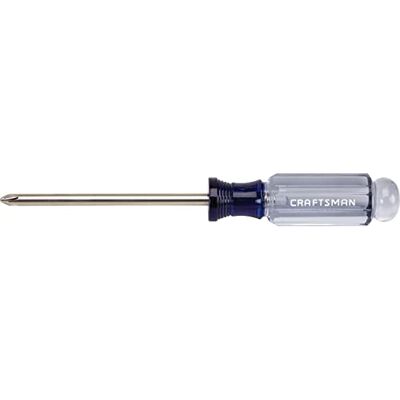 Craftsman Phillips Screwdriver, PH #2 X 4 IN, Acétate (CMHT65004) Craftsman Phillips Screwdriver, PH #2 X 4 IN, Acétate (CMHT65004)