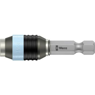 Wera 05071100001 3888/4/1 Porte-embouts universel Rapidaptor K, acier inoxydable, 1/4 pouce x 50 mm, Noir/Ice bleu Wera 05071100001 3888/4/1 Porte-embouts universel Rapidaptor K, acier inoxydable, 1/4 pouce x 50 mm, Noir/Ice bleu