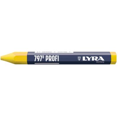 LYRA Forum Craie cire jaune 120 x 12 mm LYRA Forum Craie cire jaune 120 x 12 mm