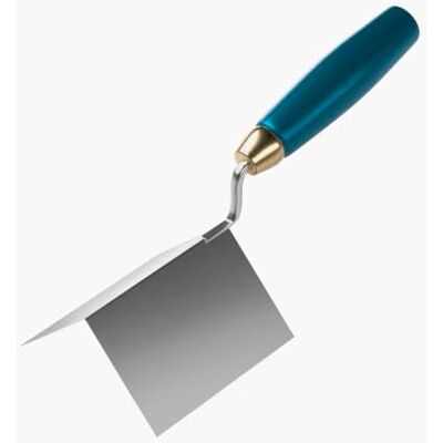 Knauf Spatule d'angle extérieur de qualité supérieure pour les artisans professionnels et les bricoleurs Louche d'angle de qualité supérieure pour des coins extérieurs propres à 90° lors de l'enduit Knauf Spatule d'angle extérieur de qualité supérieure pour les artisans professionnels et les bricoleurs Louche d'angle de qualité supérieure pour des coins extérieurs propres à 90° lors de l'enduit