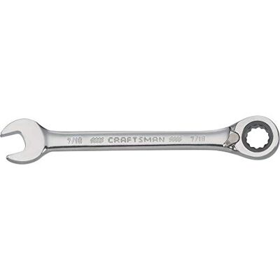 Craftsman Clé à cliquet SAE, réversible, 7/16", 72 dents, 12 pointes (CMMT42414) Craftsman Clé à cliquet SAE, réversible, 7/16", 72 dents, 12 pointes (CMMT42414)