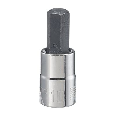 Craftsman Douille de tournevis métrique hexagonale 3/8", 10 mm (CMMT42679) Craftsman Douille de tournevis métrique hexagonale 3/8", 10 mm (CMMT42679)
