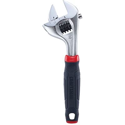 Craftsman Clé à molette, rapide 6 po réglable, acier (CMMT13100) Craftsman Clé à molette, rapide 6 po réglable, acier (CMMT13100)