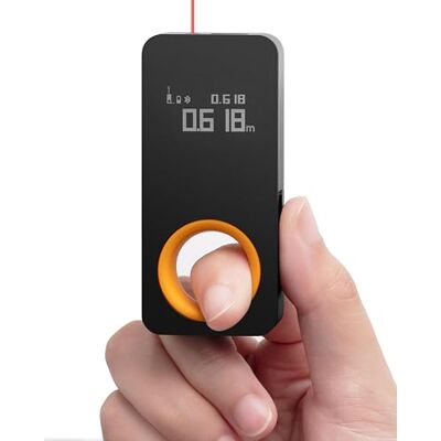 HOTO Télémètre laser de 30 m, mesure laser numérique avec Bluetooth, précision de ± 2 mm, commutation d'unité M/FT, 2 modes de mesure, écran OLED, charge USB-C HOTO Télémètre laser de 30 m, mesure laser numérique avec Bluetooth, précision de ± 2 mm, commutation d'unité M/FT, 2 modes de mesure, écran OLED, charge USB-C