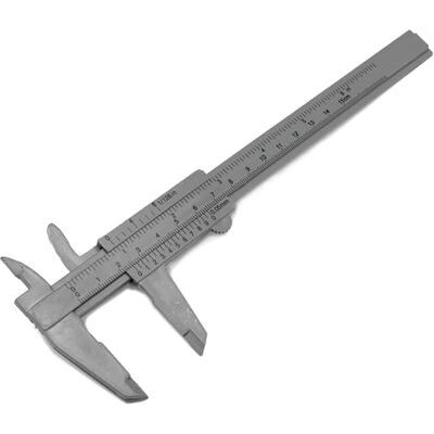 PERFORMANCE TOOL W80150 Outil de mesure 4 voies pour extérieur, intérieur, marche et profondeur, noir, pied à coulisse en plastique de 15,2 cm PERFORMANCE TOOL W80150 Outil de mesure 4 voies pour extérieur, intérieur, marche et profondeur, noir, pied à coulisse en plastique de 15,2 cm