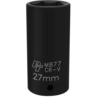 PERFORMANCE TOOL M877 Douille à choc 1/2" 6 pt 27 mm PERFORMANCE TOOL M877 Douille à choc 1/2" 6 pt 27 mm