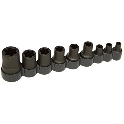 Lisle Jeu de 9 douilles Torx Plus externes 83100 Lisle Jeu de 9 douilles Torx Plus externes 83100