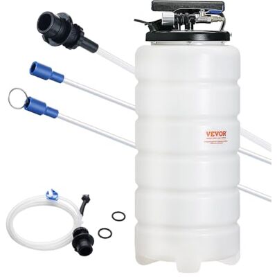 VEVOR Extracteur de fluide pompe à vide d'aspiration pour changement d'huile de moteur pneumatique/manuel capacité max. 15 L, extracteur de changement d'huile pompe à vide kit d'évacuation de fluide VEVOR Extracteur de fluide pompe à vide d'aspiration pour changement d'huile de moteur pneumatique/manuel capacité max. 15 L, extracteur de changement d'huile pompe à vide kit d'évacuation de fluide